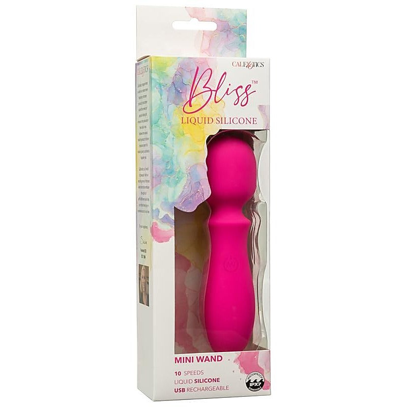 Bliss Liquid Silicone Rechargeable Mini Wand - Body Wands