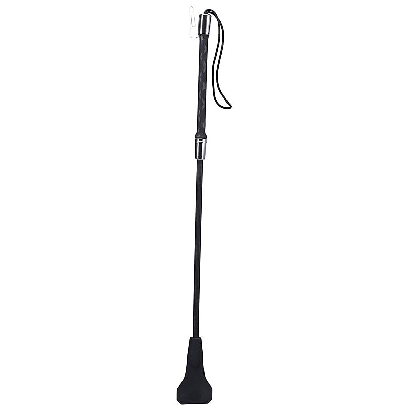 Tantus Confess Crop Black - Whips And Crops