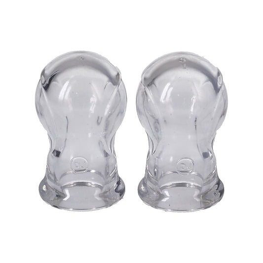 Kink Merci Tweak Nipple Sucker Set Clear - Breast and Nipple Toys