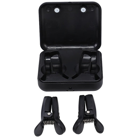 Merci Vibro Grippers by Doc Johnson - Nipple and Clit Clamps