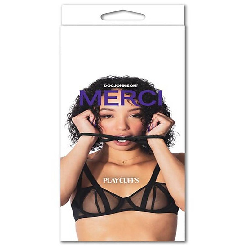 Kink Merci Play Bondage Cuffs by Doc Johnson - Cuffs and Restraints