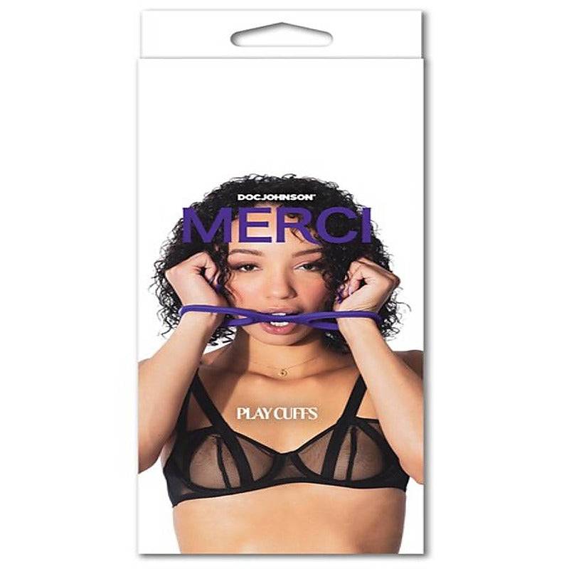 Kink Merci Play Bondage Cuffs by Doc Johnson - Cuffs and Restraints