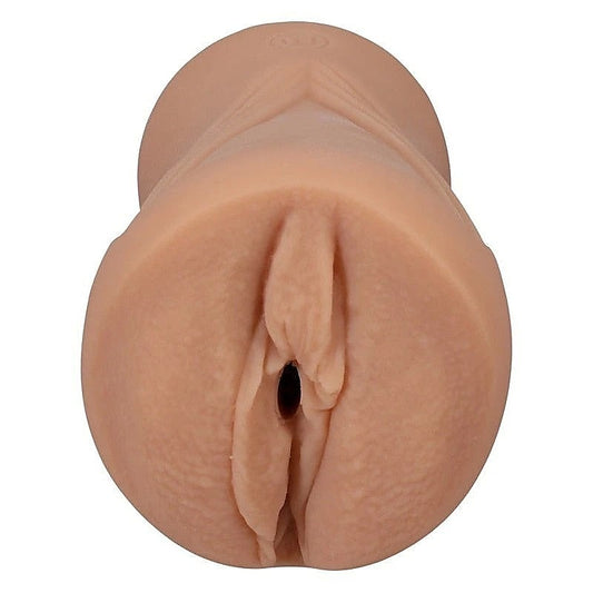 Doc Johnson Main Squeeze Signature Strokers Eva Elfie Ultraskyn Pocket Pussy Vanilla - Masturbators and Strokers