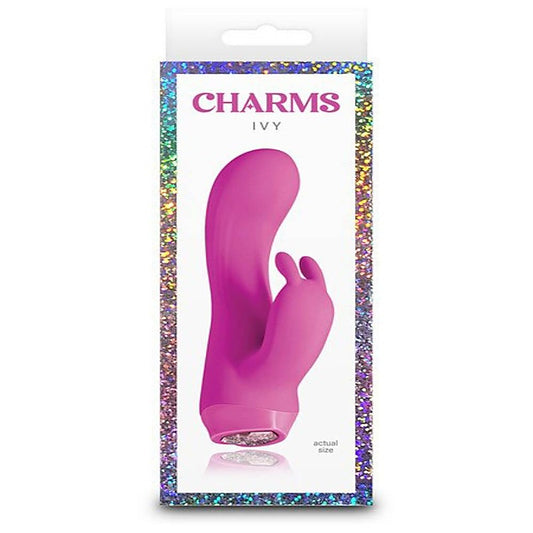 Charms Ivy Rechargeable Rabbit Vibrator by NS Novelties - Rabbit Vibrators