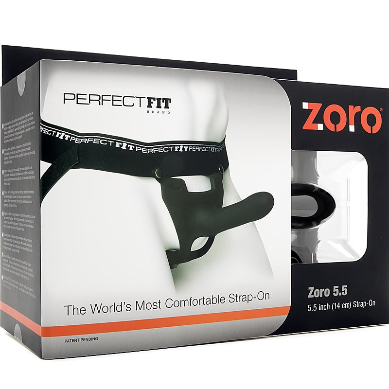 Zoro Strap-On Orange by Perfect Fit - Strap On Sextoys