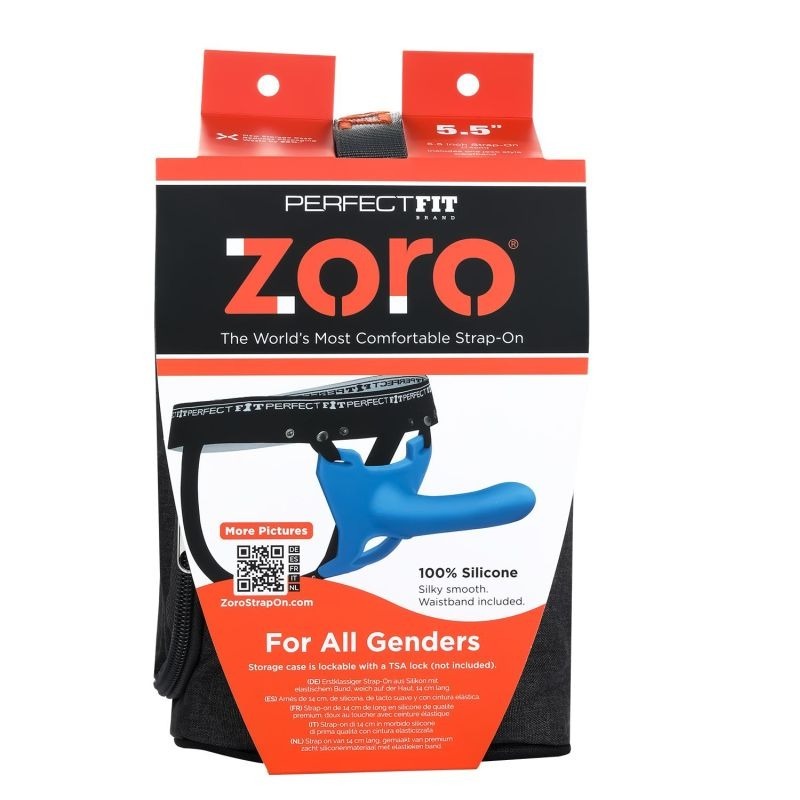 Zoro Strap-On Orange by Perfect Fit - Strap On Sextoys