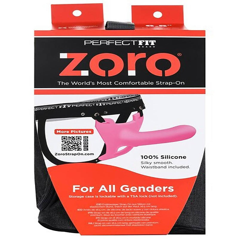 Perfect Fit Zoro 6.5 inches Strap-On with Case - Strap On Sextoys