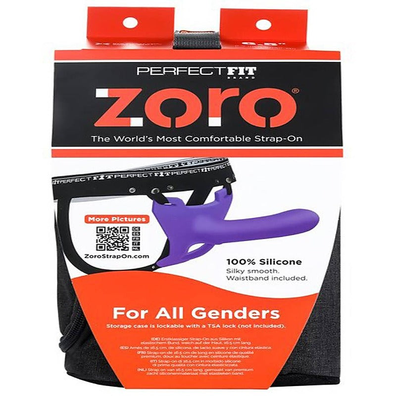 Perfect Fit Zoro 6.5 inches Strap-On with Case - Strap On Sextoys