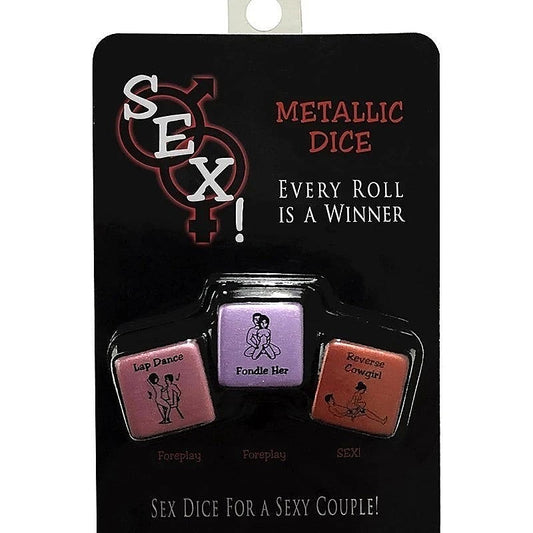Kheper Games Metallic Sex Dice Adult Game - Sex Games, Coupons and Tricks