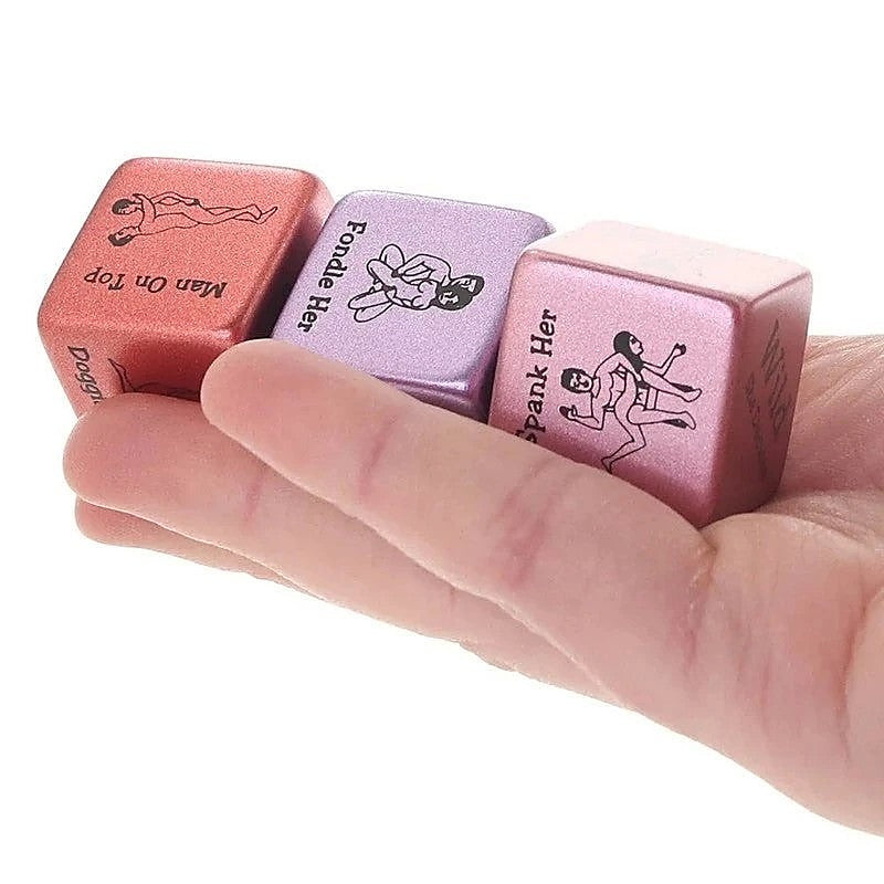 Premium Metallic Sex Dice by Kheper Games - Sex Games, Coupons and Tricks