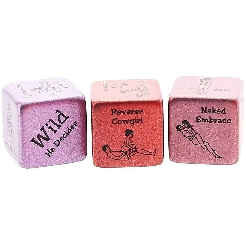 Premium Metallic Sex Dice by Kheper Games - Sex Games, Coupons and Tricks