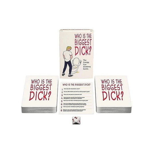 Kheper Games Whos the Biggest Dick Adult Card Game - Sex Games, Coupons and Tricks