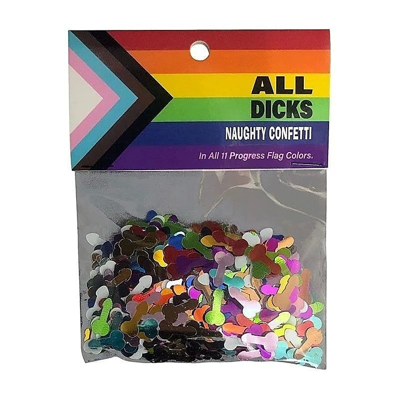 All Dicks Naughty Confetti by Kheper Games - Bachelorette and Bucks