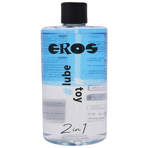 Eros 2in1 Water Based Toy Lubricant by Megasol - Water Based Lubes