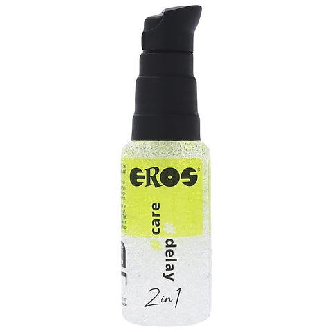 Eros 2 In 1 Care Delay Water Based Lubricant 30ml - Water Based Lubes