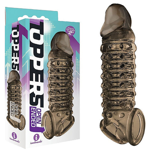 The 9's Toppers Open Ended - Penis Sleeves and Extenders