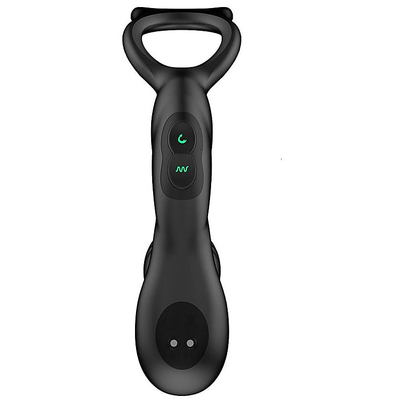Nexus SIMUL8 Wave Edition Dual Motor Anal Cock And Ball Toy - Ball and Cock Toys