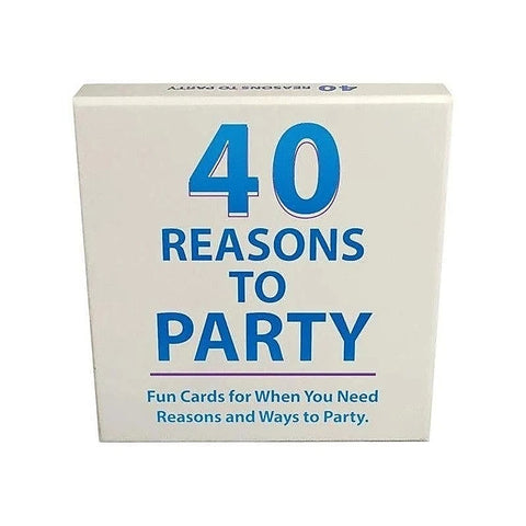 40 Reasons to Party by Kheper Games - Sex Games, Coupons and Tricks