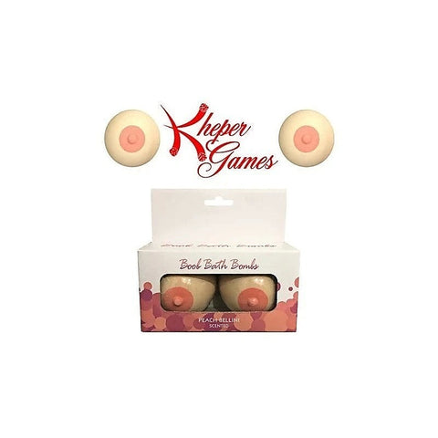 Boobie Bath Bomb Set by Kheper Games - Bath and Intimate Fragrances