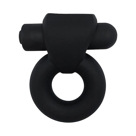 Playful Nero Liquid Silicone Vibe Cock Ring - Silicone Cock Rings