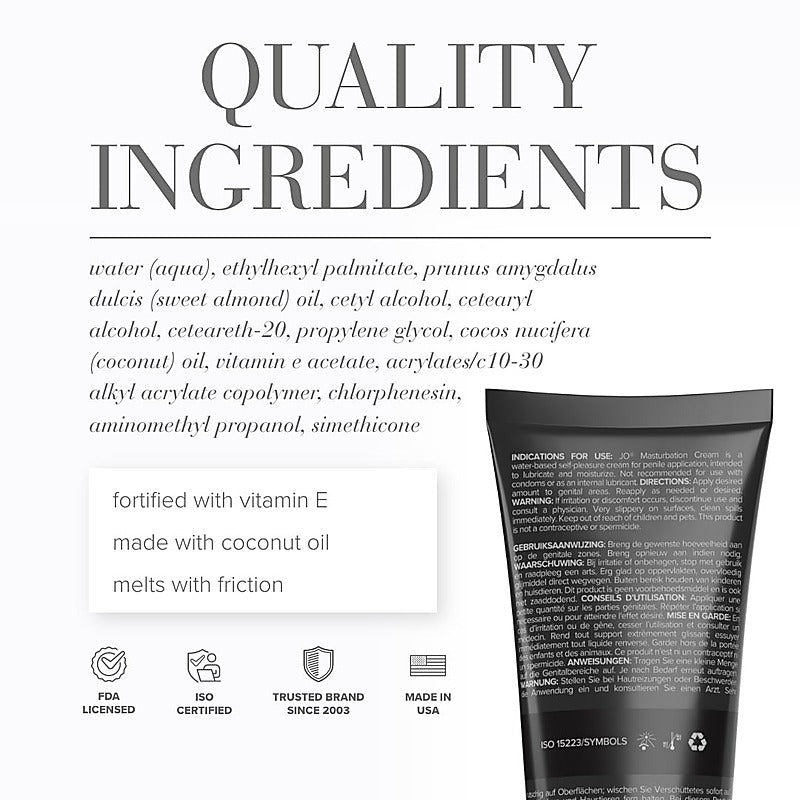 Masturbation Cream Fragrance Free by System Jo - Bath and Intimate Fragrances