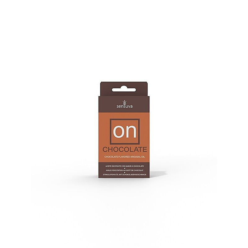 On Chocolate Arousal Oil by Sensuva On - Massage Oils and Lubricants
