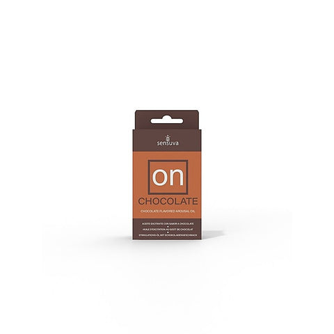 On Chocolate Arousal Oil by Sensuva On - Massage Oils and Lubricants