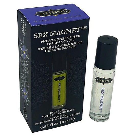 Kama Sutra Sex Magnet Pheromone Roll On Fragrance Oil Blue Lotus - Bath and Intimate Fragrances