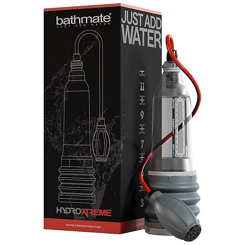 Hydroxtreme8 Crystal Clear Penis Pump by Bathmate - Penis Pumps And Stretchers