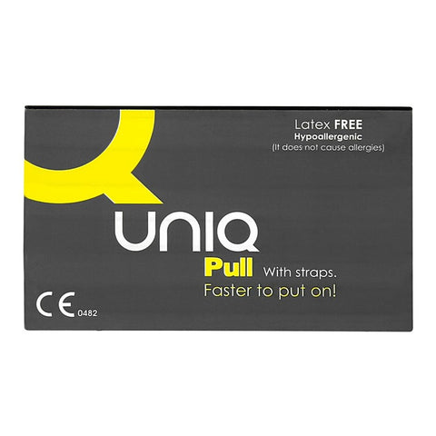 Glyde Uniq Pull With Strap Non Latex Condoms 3 Pack - Condoms