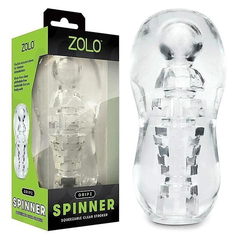 Zolo Gripz Spinner Squeezable Stroker by Xgen Products - Masturbators and Strokers