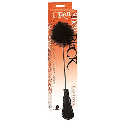 The 9's Orange BDSM Riding Crop - Elevate Your Intimate Exploration
