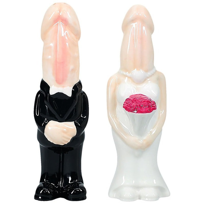 S LINE The Dickheads Novelty Salt and Pepper Shakers - Party Gifts and Novelties