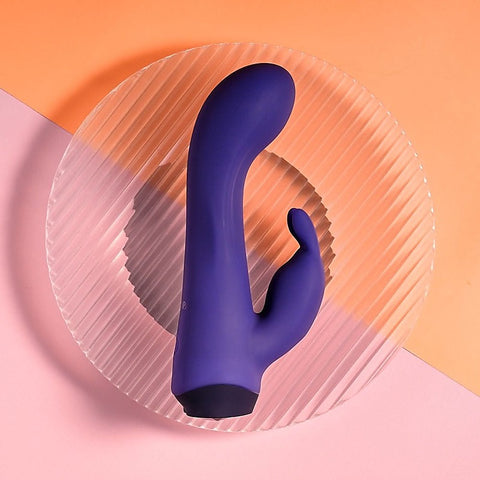 PLUM JOB USB Rechargeable Rabbit Vibrator by Evolved - Rabbit Vibrators