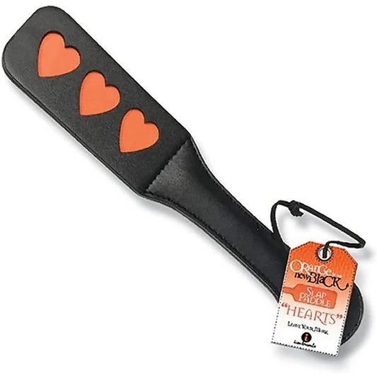The 9's Orange Is The New Black - Slap Paddle Heart - Paddles And Slappers