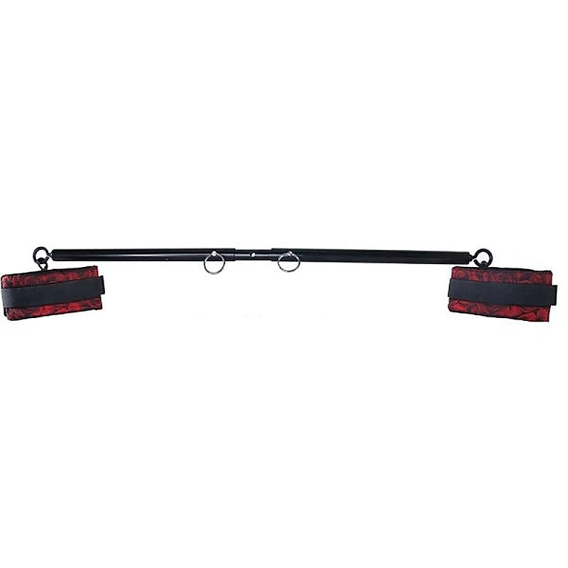 Secret Kisses Rosegasm BDSM Play Spreader Bar Set - Cuffs And Restraints