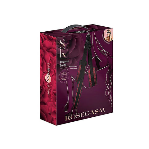 Secret Kisses ROSEGASM Pleasure Sex Swing by Xgen Products - Sex Swings And Slings