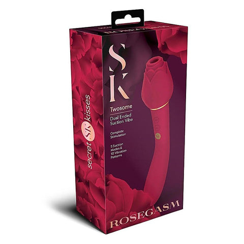 ROSEGASM TWOSOME Air Pulsation Stimulator & Vibrator - Clit Ticklers and Pulsators