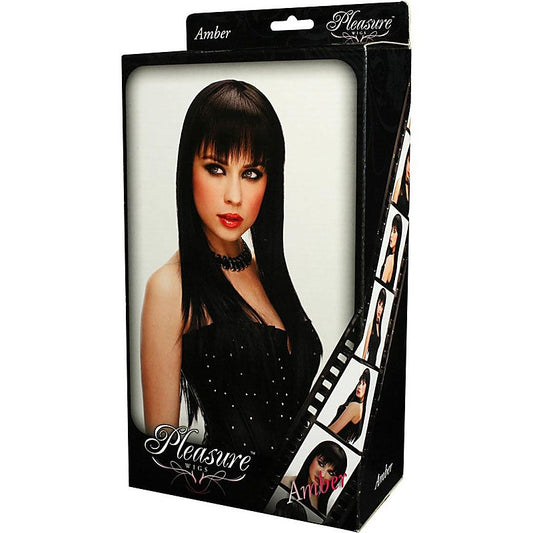 Synthetic Pleasure Wig in Amber Black by Xgen Products - Wigs and Gloves