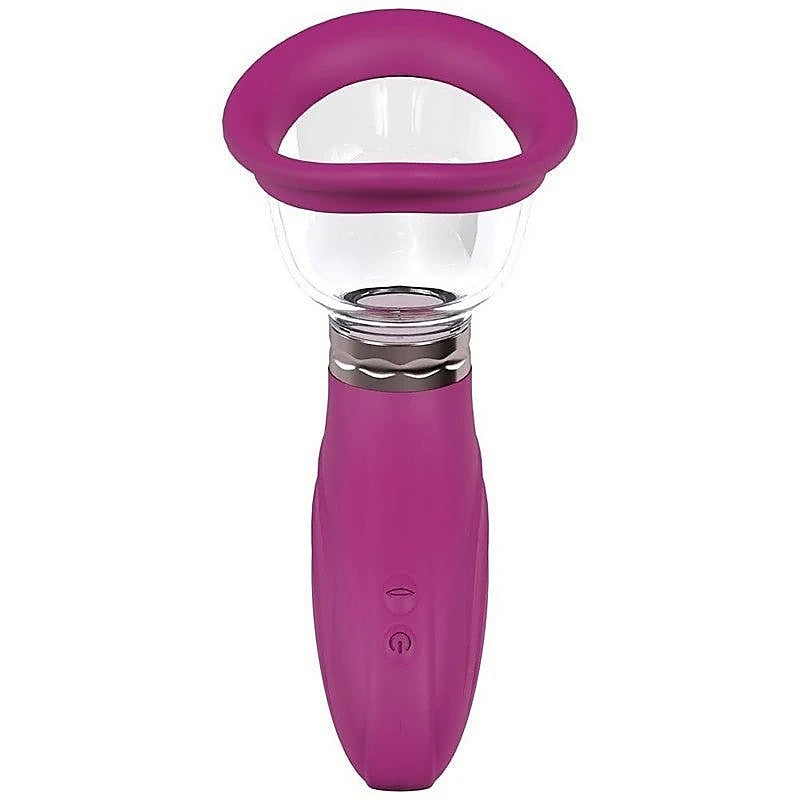 Shots Toys PUMPED Delightful Auto USB Rechargeable Ladies Pump Pink - Pussy And Clit Toys