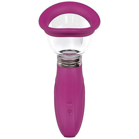 Shots Toys PUMPED Delightful Auto USB Rechargeable Ladies Pump Pink - Pussy And Clit Toys