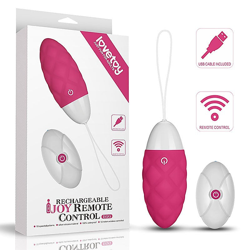IJOY USB Rechargeable Remote Control Love Egg by Lovetoy - Love Eggs and Kegel Exercisers