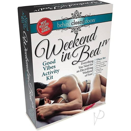 Little Genie Behind Closed Doors Weekend In Bed IV Good Vibes Activity Kit - Sex Kits