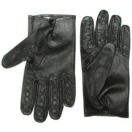 The Stockroom Kinklab Vampire Spiked Womens Gloves Black - Wigs and Gloves
