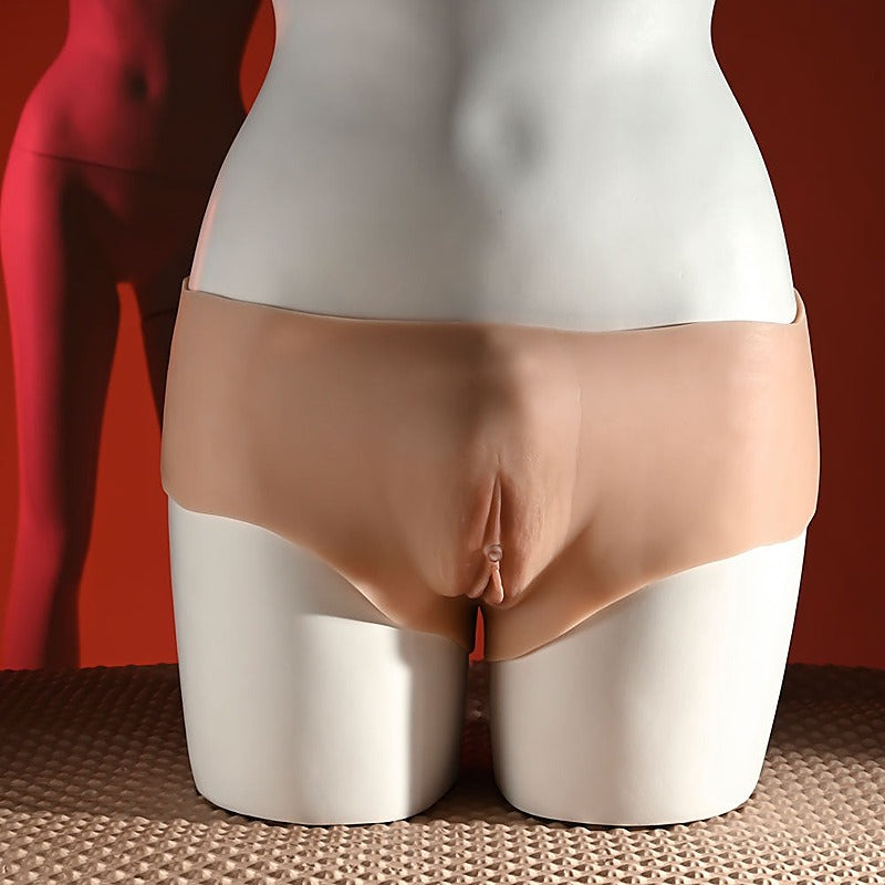 Gender X Wearable Vagina Briefs by Evolved - G-Strings, Panties and Shorts