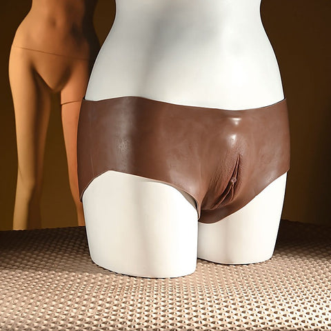 Gender X Wearable Vagina Briefs by Evolved - G-Strings, Panties and Shorts