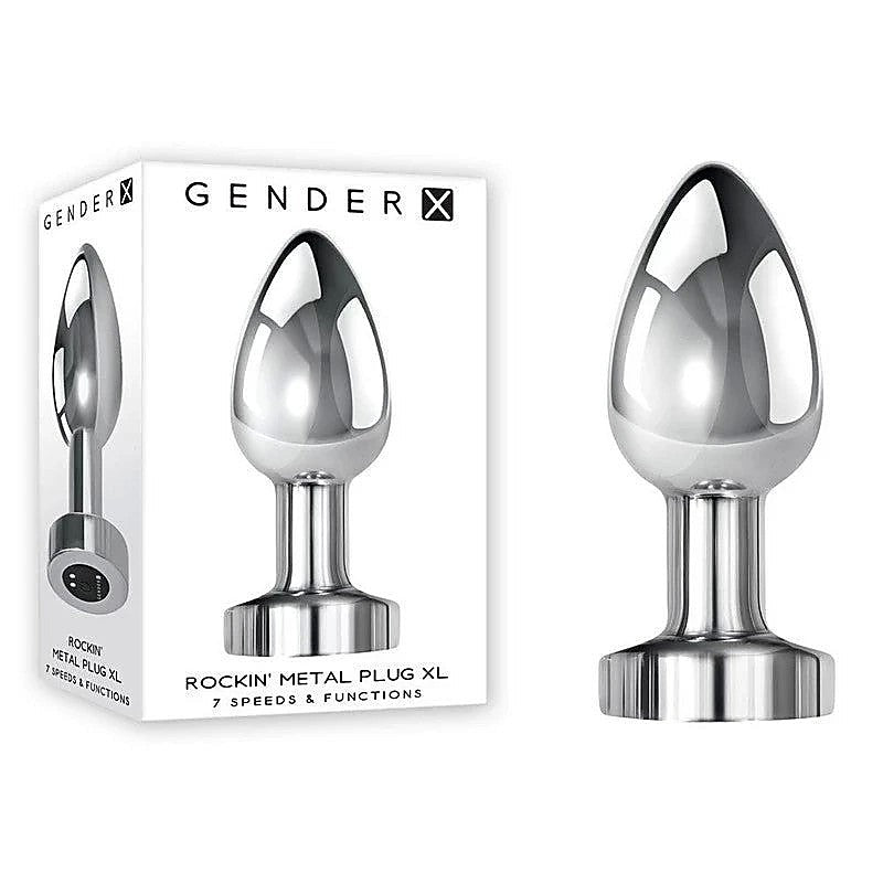 ROCKIN USB Rechargeable Vibrating Butt Plug XL by Evolved - Butt Plugs