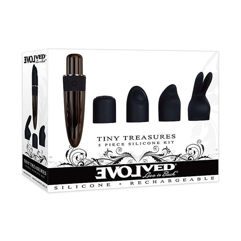 Premium Tiny Treasures Mini Massager by Evolved - Clit Ticklers and Pulsators