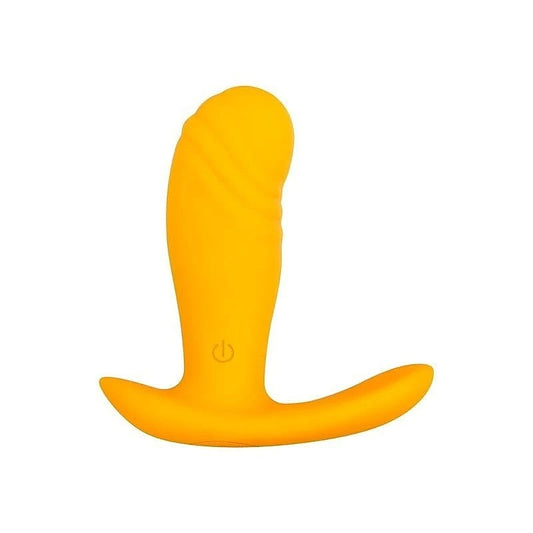 Evolved Creamsicle USB Rechargeable Stimulator with Wireless Remote Orange - Butt Plugs