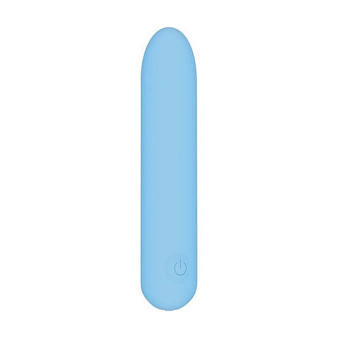 Adam and Eve Eve's Silky Sensations Rechargeable Bullet Vibrator Blue - Bullet Vibrators